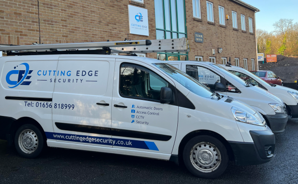 cctv installers cardiff installations fleet of company vans